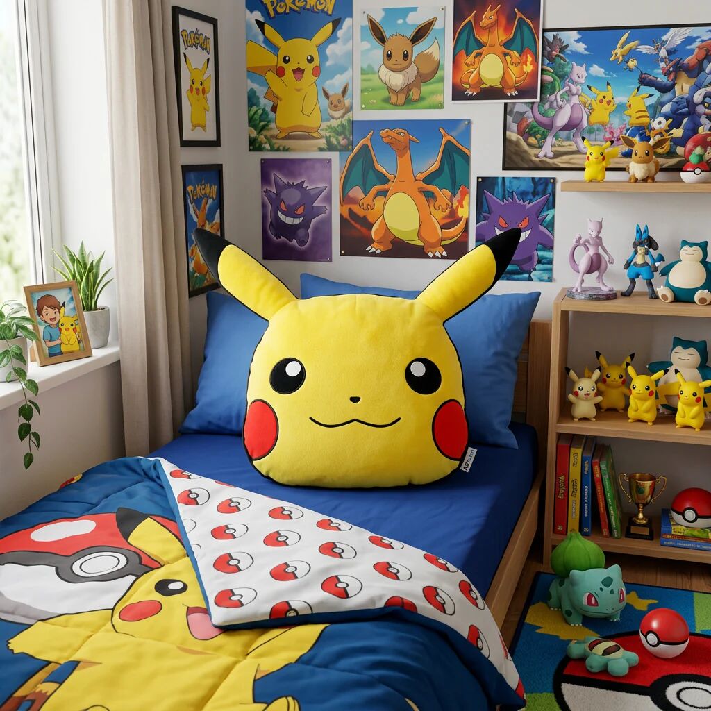 Coussin Nintendo Pokémon Pikachu