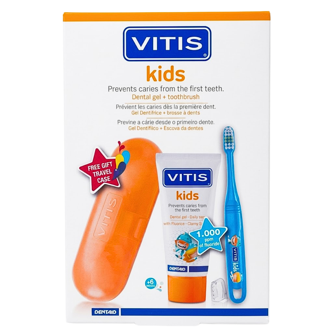 Pack Kids Gel Dentifrice + Brosse A Dents +6mois