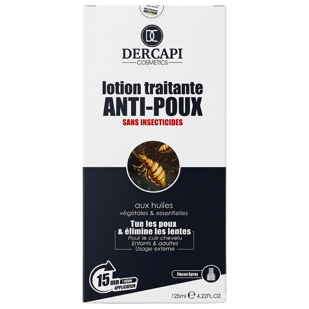 Lotion Spray Traitement Anti Poux