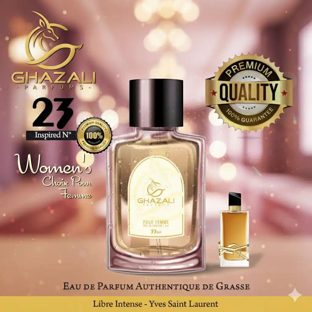 Parfum Ghazali N°23 - Inspiré De Libre Intense Par Yves Saint Laurent - Qualité Premium De Grasse