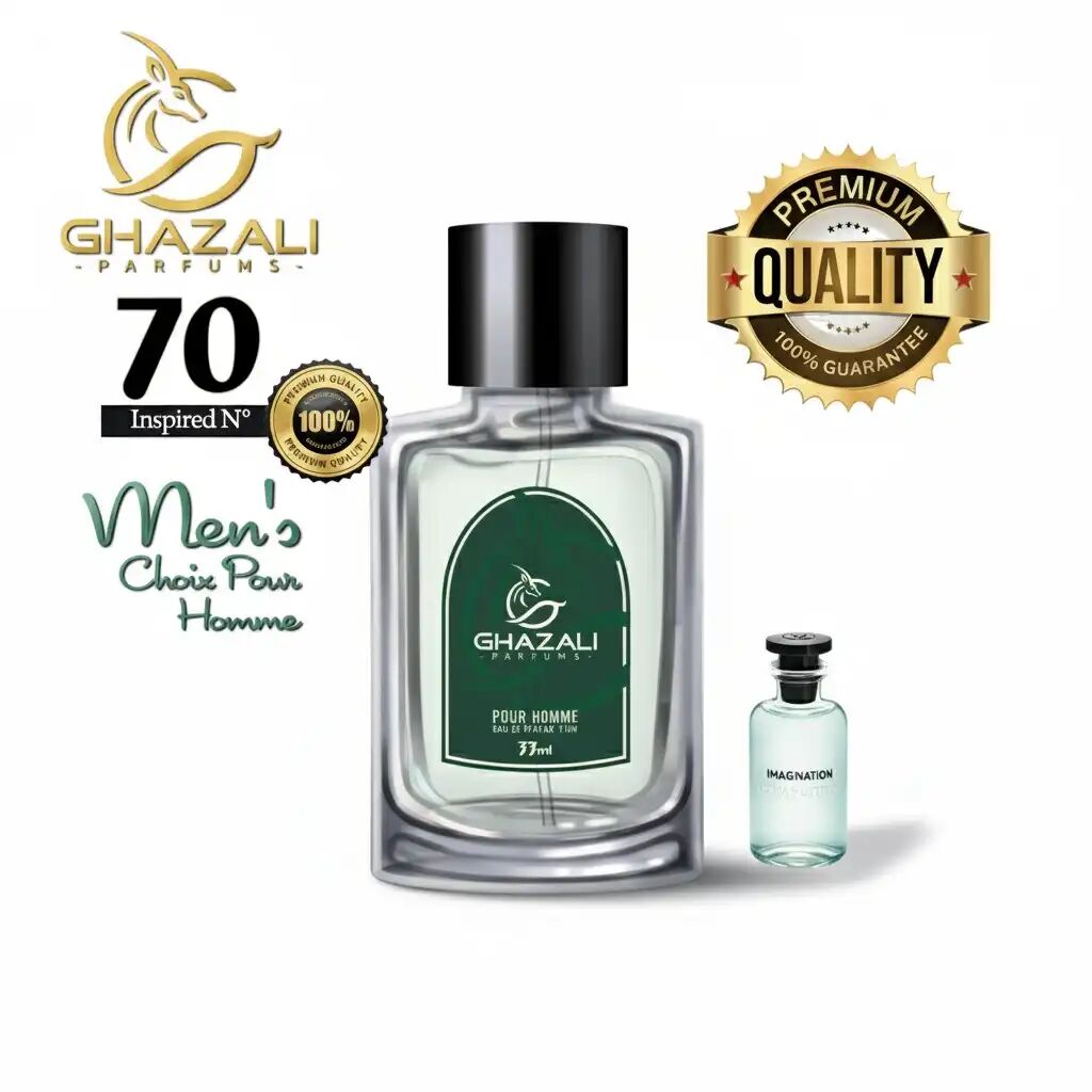 Parfum Ghazali N°70 - Inspiré De Louis Vuitton Imagination - Qualité Premium De Grasse.