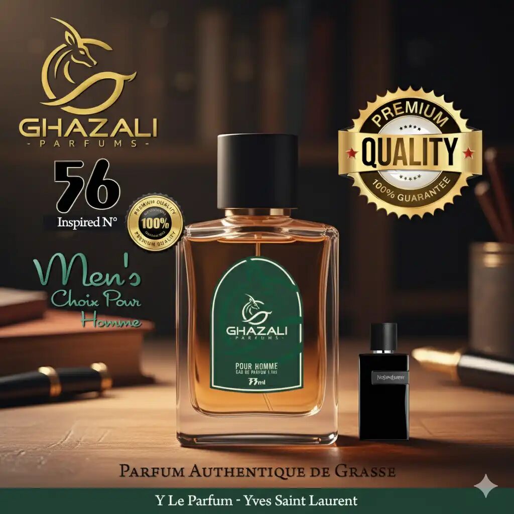 Parfum Ghazali N°56 - Inspiré De Y Le Parfum - Yves Saint Laurent - Qualité Premium De Grasse.