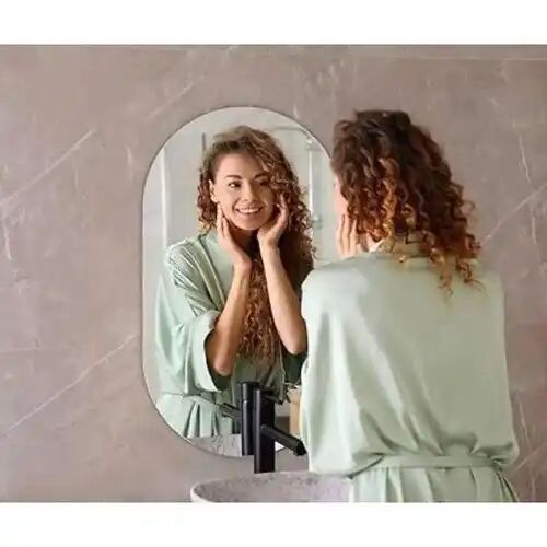 Miroir De Salle De Bain Ovale (plexiglass) thumbnail 1