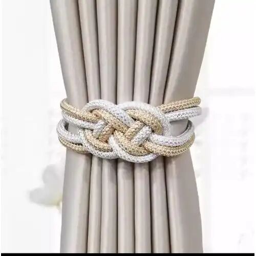 2 Pièce Boucle De Rideau Moderne Simple, Attache De Rideau Magnétique.