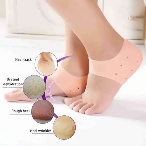 Chaussettes À Talon En Gel De Siliconehaut Pour Augmenter La Taille