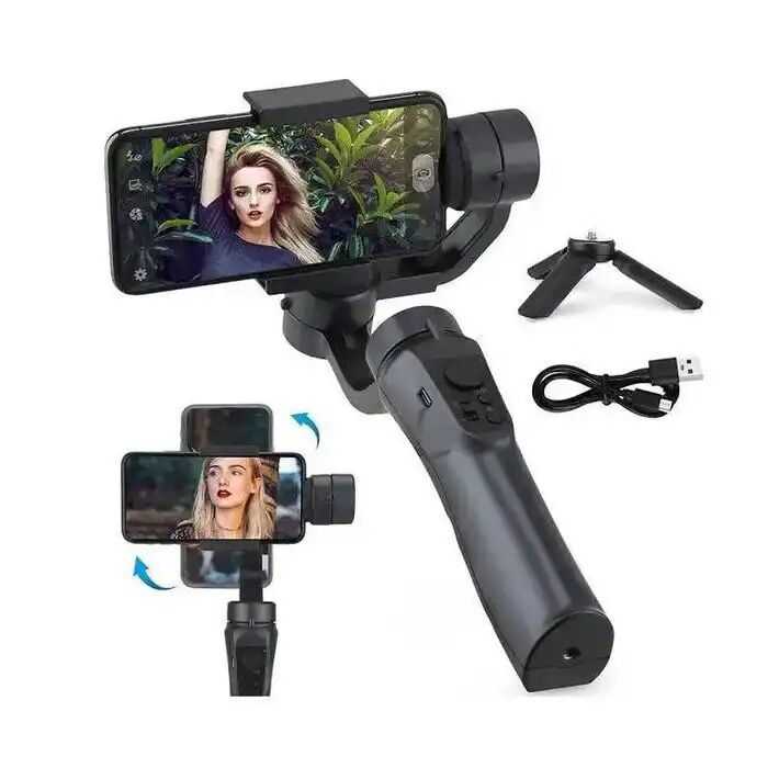 Stabilisateur De Cardan Flexible F6 Gimbal 3 Axes Pour Téléphone Portable, Bâton Selfie F6 Pour Suivre Automatiquement Les Visages