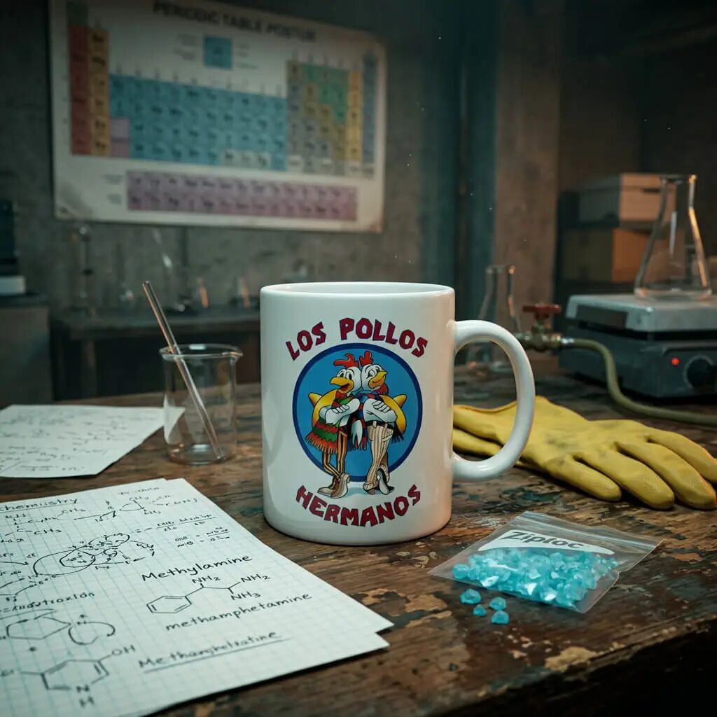 Mug Breaking Bad Los Pollos Hermanos