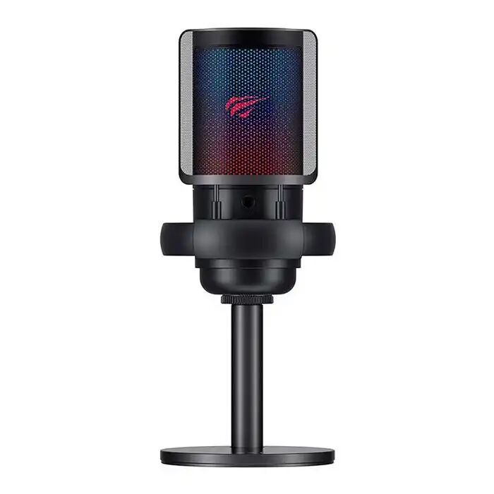 Microphone - Havit - Gk50 Pro - Rgb - Condenser - Pc