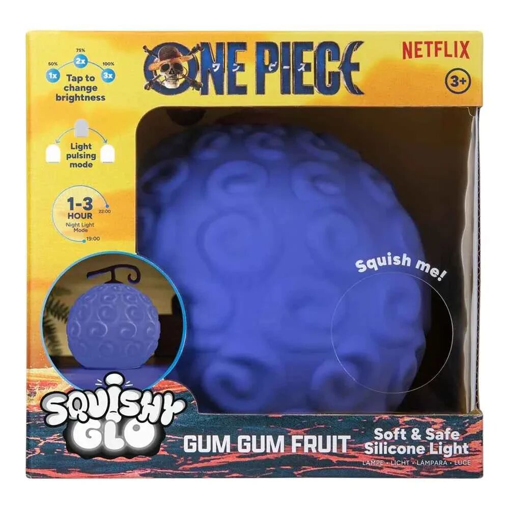 Lampe One Piece Squishyglo Rechargeable Fruit Gumgum