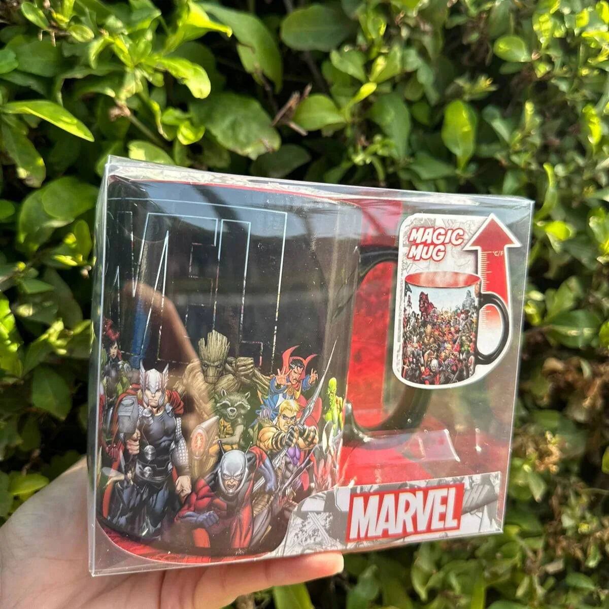 Mug Heat Change Héros Marvel