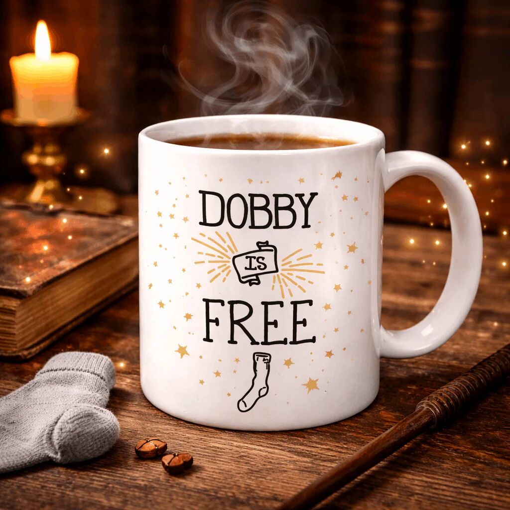 Mug Harry Potter Dobby Is Free