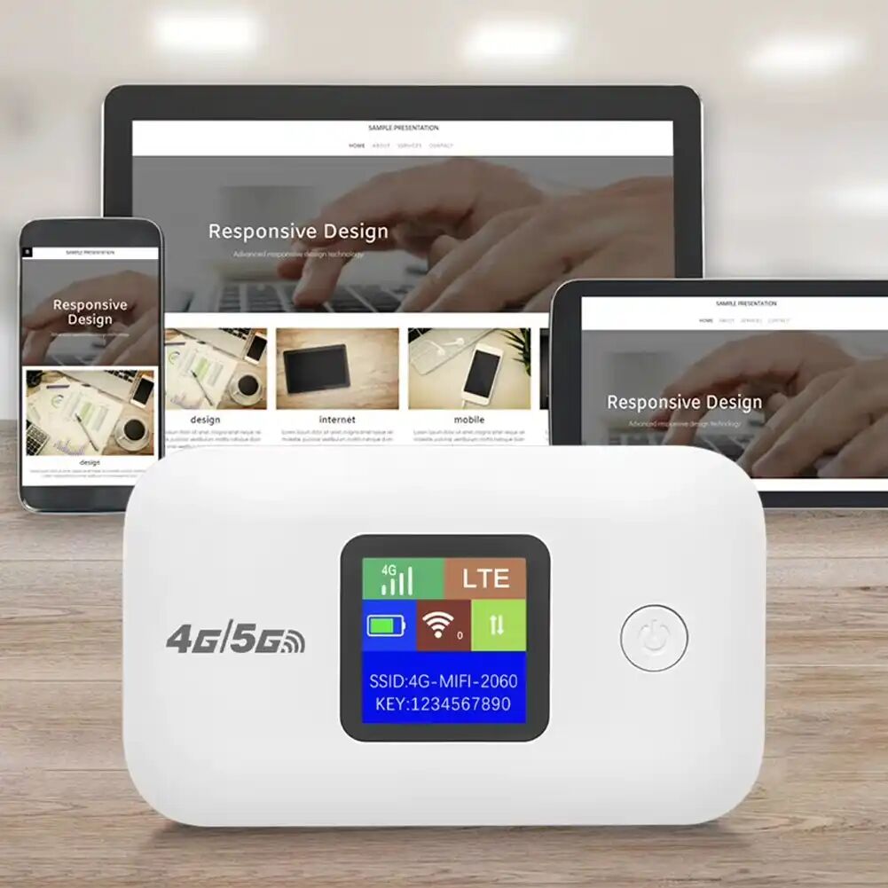 Routeur 4g/5g Avec Carte Sim 150 Mbps, Routeur Sans Fil 4g Lte thumbnail 2