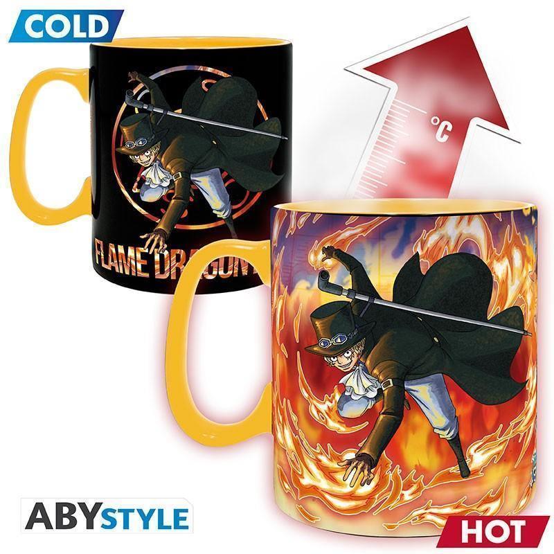 Mug Heat Change One Piece Luffy & Sabo