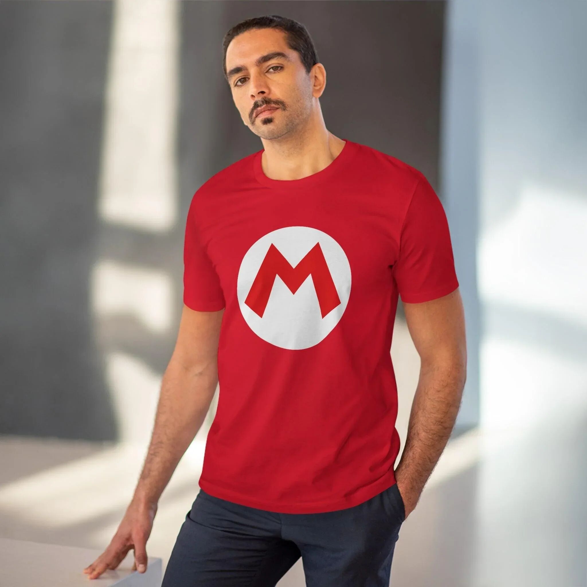 Tshirt Mario Logo M