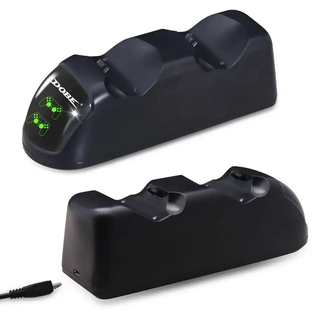 Station De Charge Pour Manette Ps4 Slim/pro Chargeur Double Accessoires Ps4