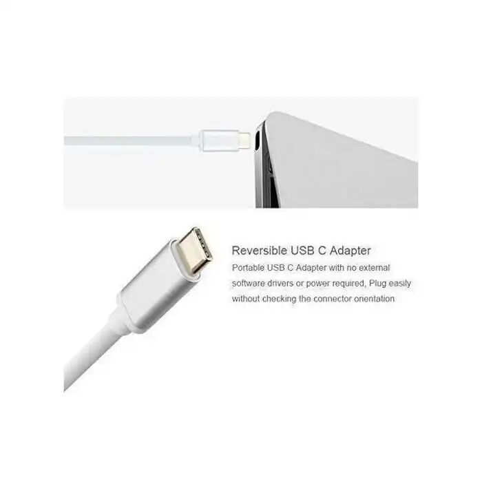 Adaptateur Usb-c Vers Hdmi 3.1 Haute Vitesse Femelle Pour Écran Et Vidéo thumbnail 3