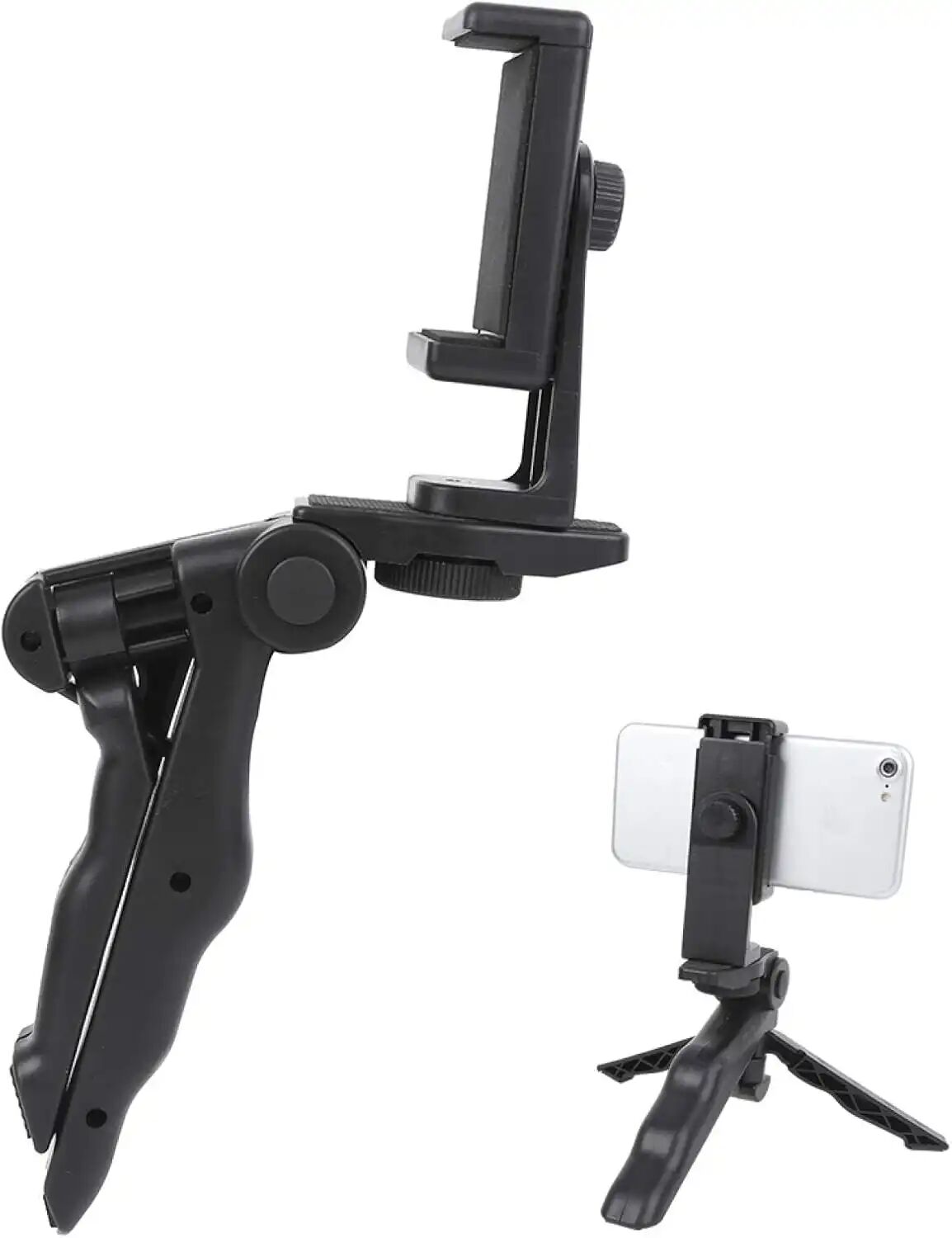 Mini Trépied Pliant Portable Pour Perche À Selfie Support Réglable Stabilisateur Pour La Caméra De Téléphone Portable Gopro thumbnail 3