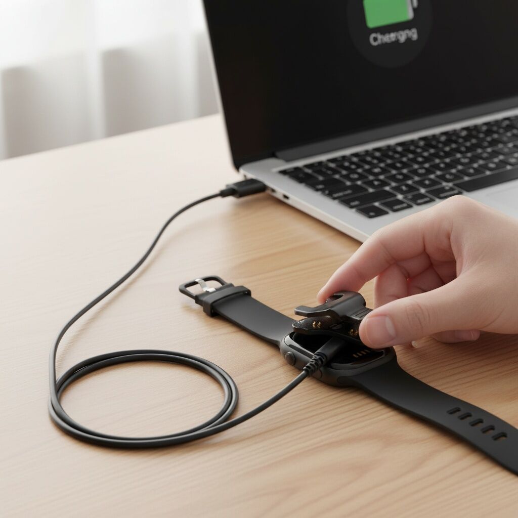 Câble De Chargeur Usb À 2 Broches,4mm, Pour Montre Connectée Clip De Chargeur, 2 Broches, Espace 4mm Hargeur De Bracelet Intelligent thumbnail 4