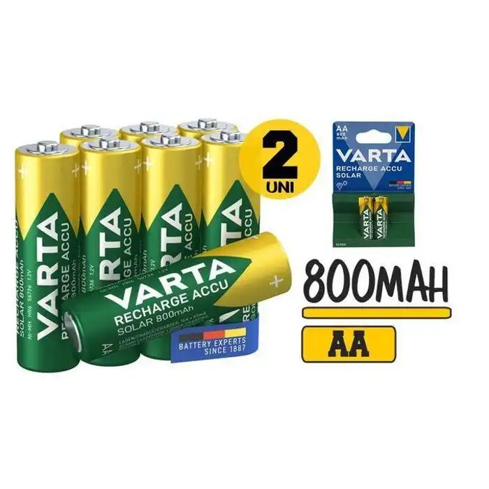 Pack De 2 Piles Rechargeables Batteries