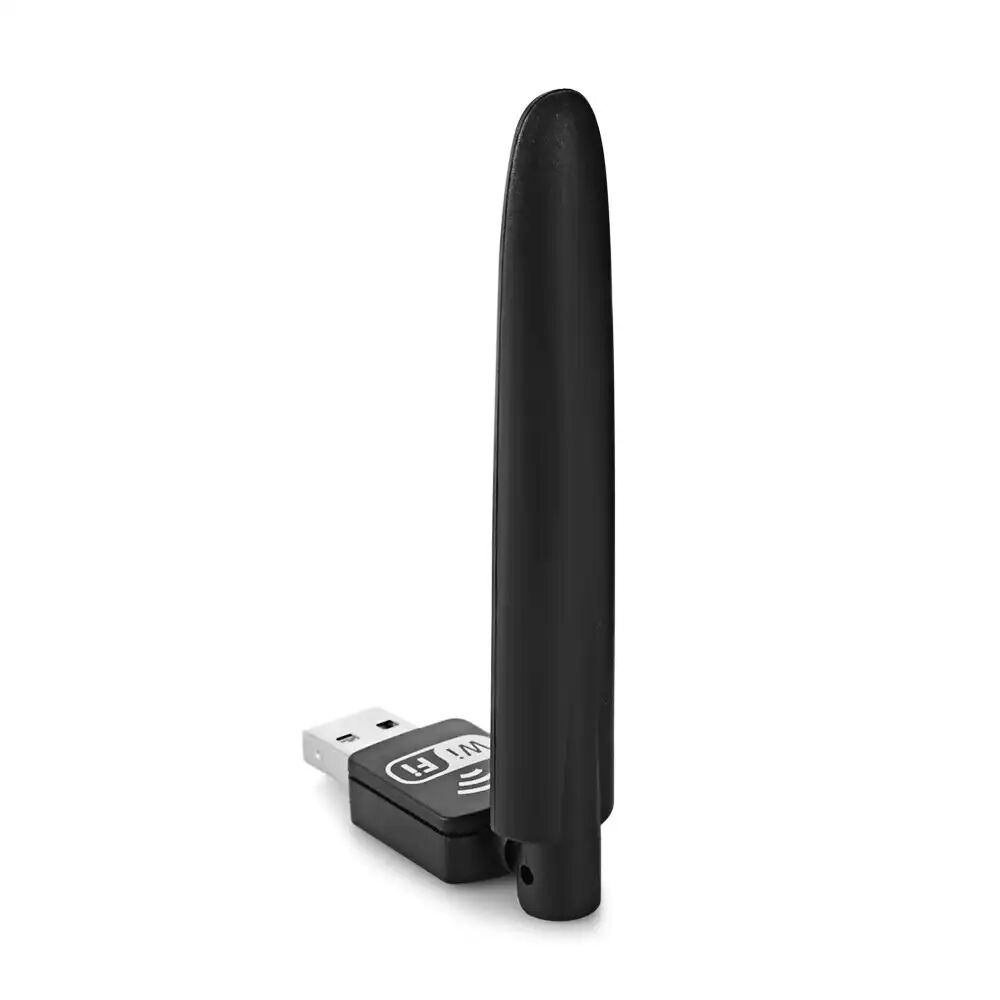 Mini Adaptateur Wifi Usb 150 Mbps Avec Antenne Rotative Carte Réseau Sans Fil thumbnail 3