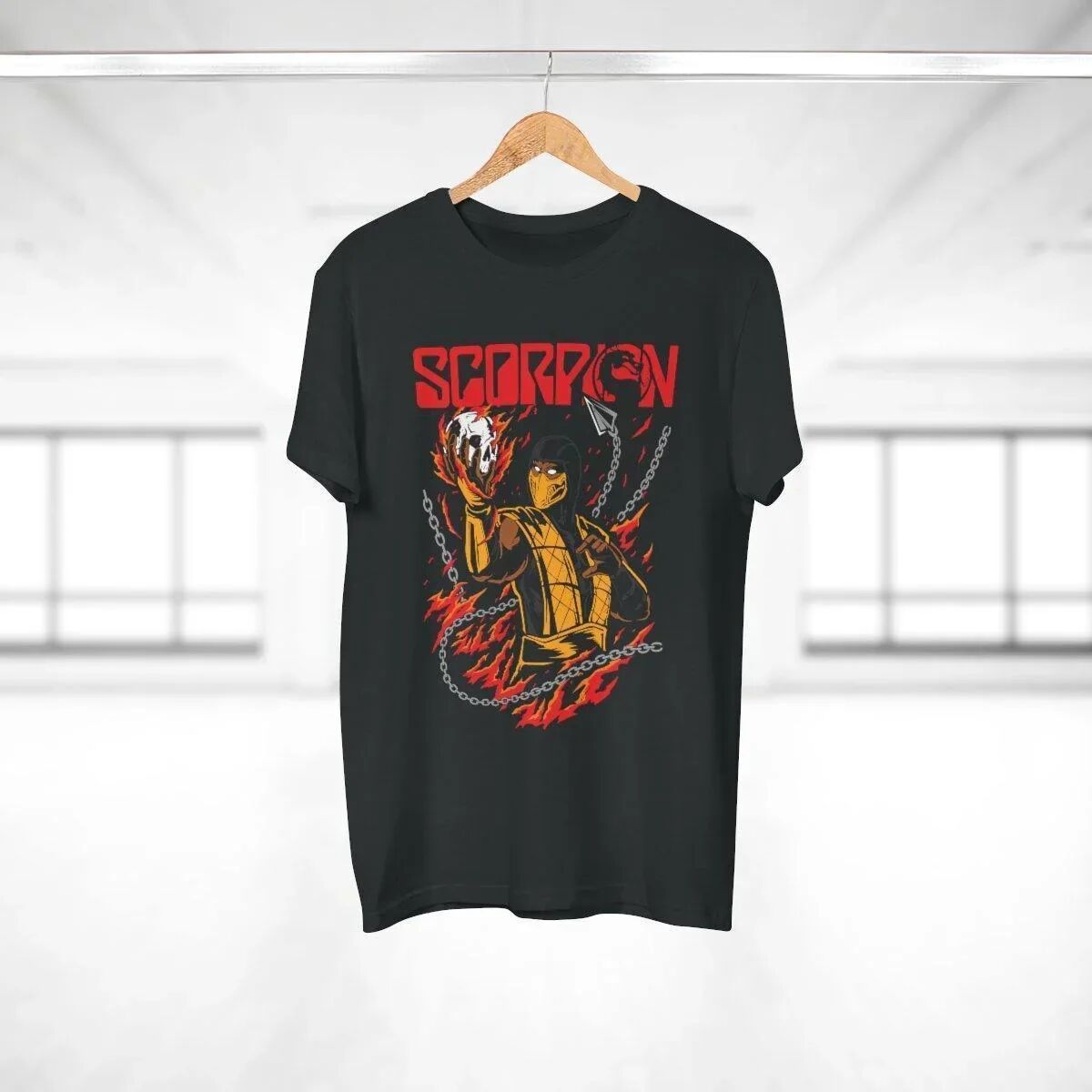 T-shirt Mortal Kombat Scorpion