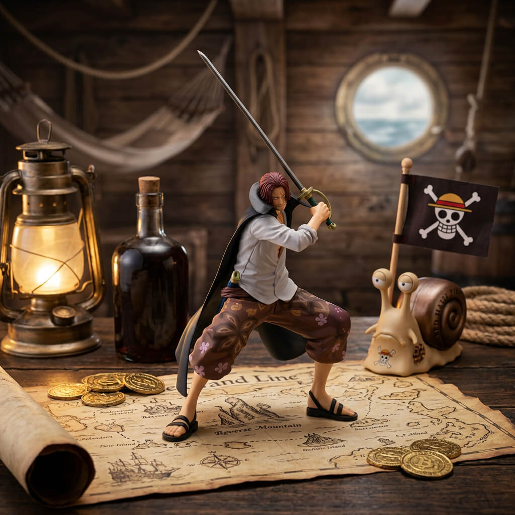 Figurine One Piece Shanks Grandista