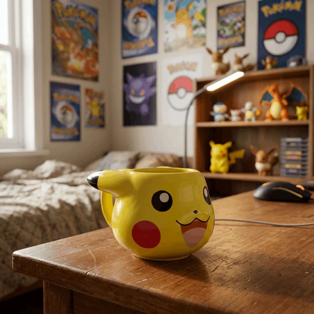 Mug 3d Nintendo Pokémon Pikachu