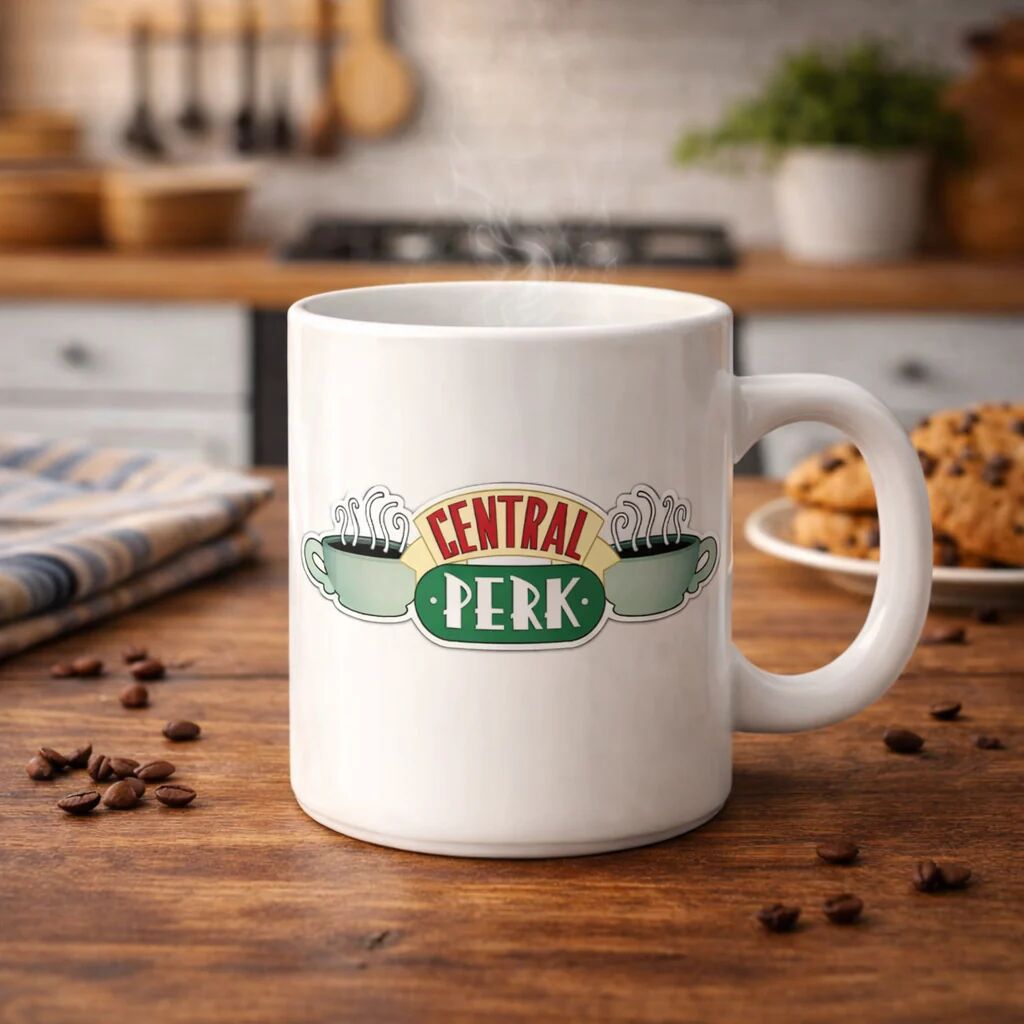 Mug Friends Logo & Central Perk