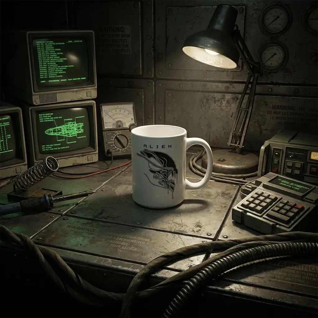 Mug Alien Face