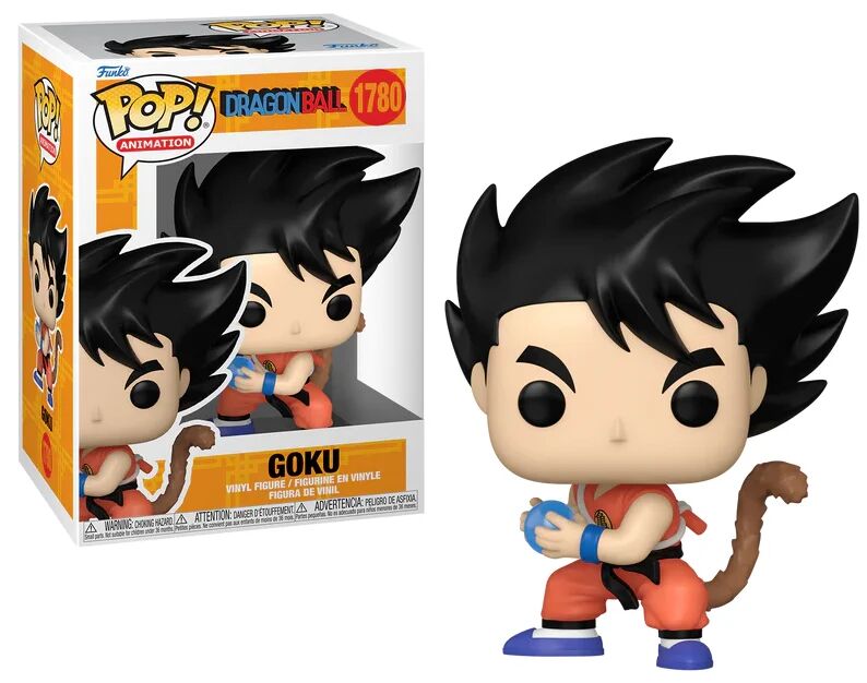 Figurine Pop Dragon Ball Goku Avec Queue Kamehameha