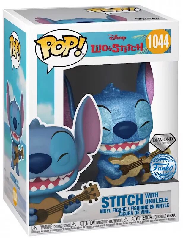 Figurine Pop Lilo & Stitch Stitch With Ukulele Diamond