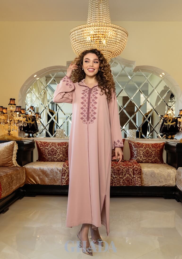Djellaba En Broderie - Façon Maalem
