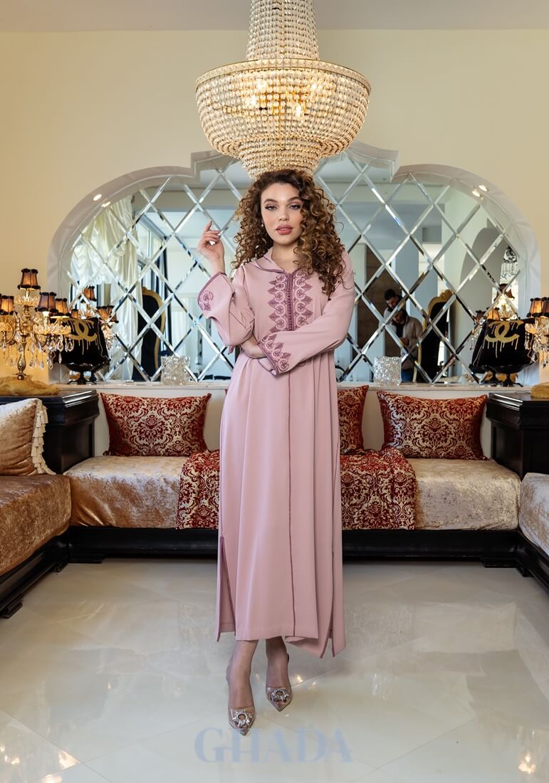 Djellaba En Broderie - Façon Maalem