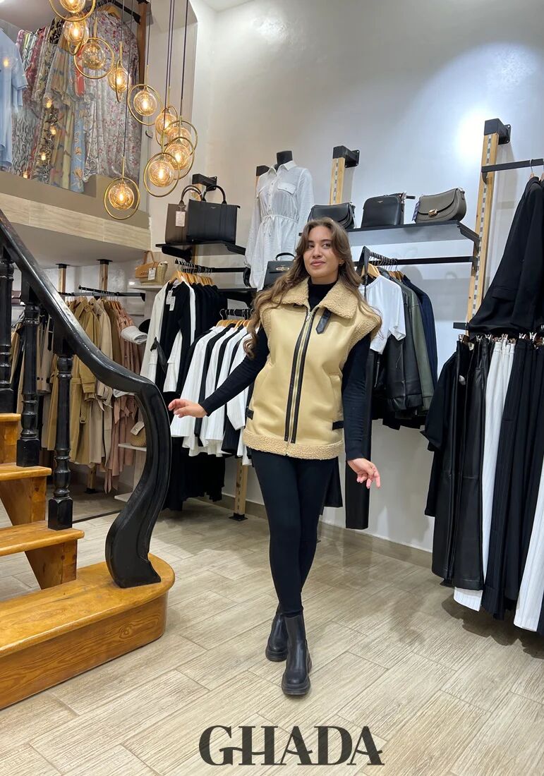 Gilet En Simili-cuir