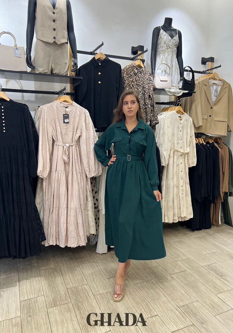 Robe Longue Ceinturée thumbnail 3