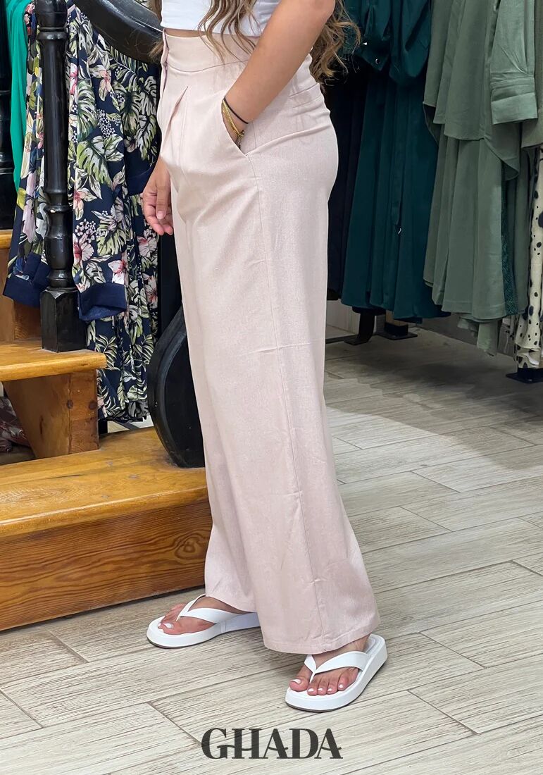 Pantalon En Lin 