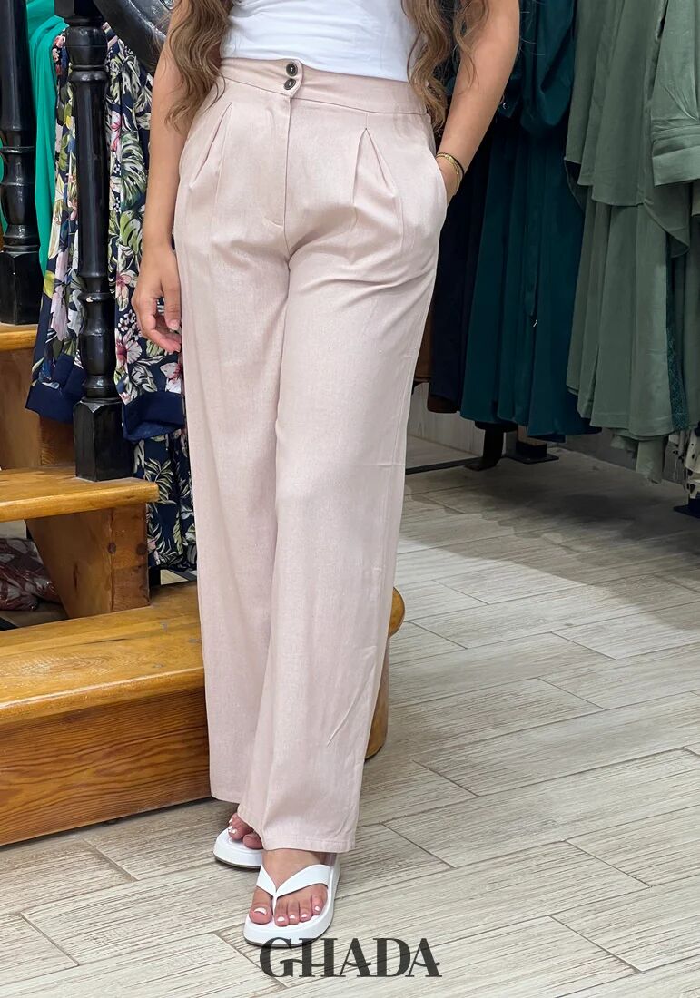 Pantalon En Lin 