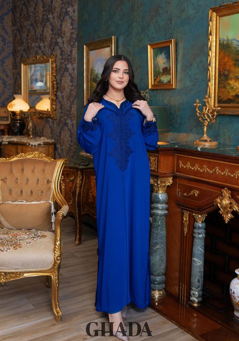 Djellaba Traditionnelle Avec Qmiss thumbnail 4