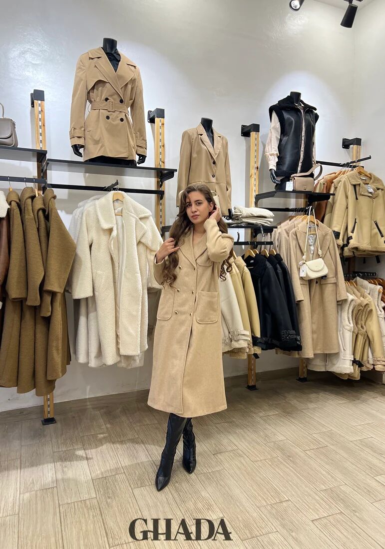 Manteau Long Avec Double Boutonnage thumbnail 4