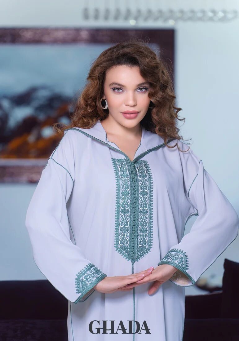 Djellaba En Broderie - Façon Maalem