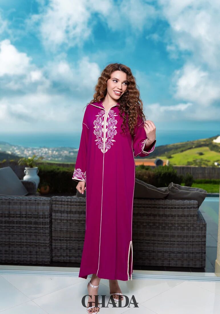 Djellaba En Broderie - Façon Maalem