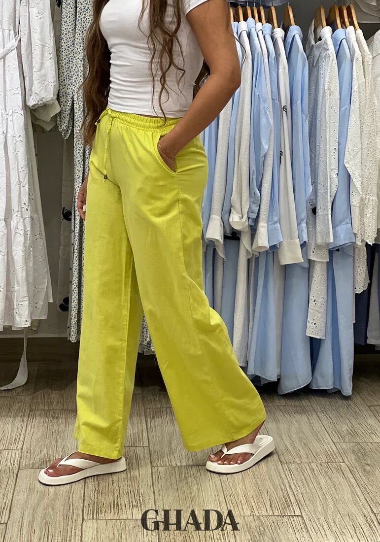 Pantalon En Lin thumbnail 3