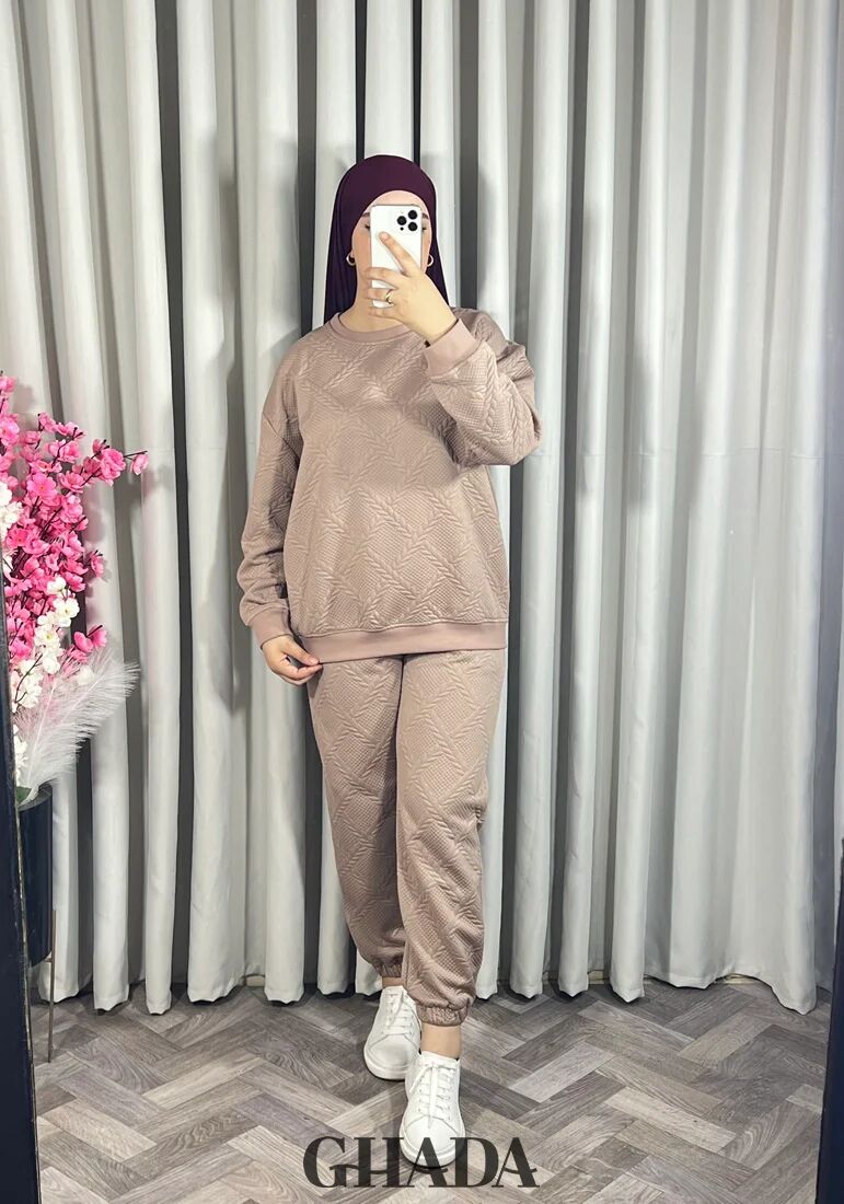 Ensemble En Maille Beige thumbnail 4