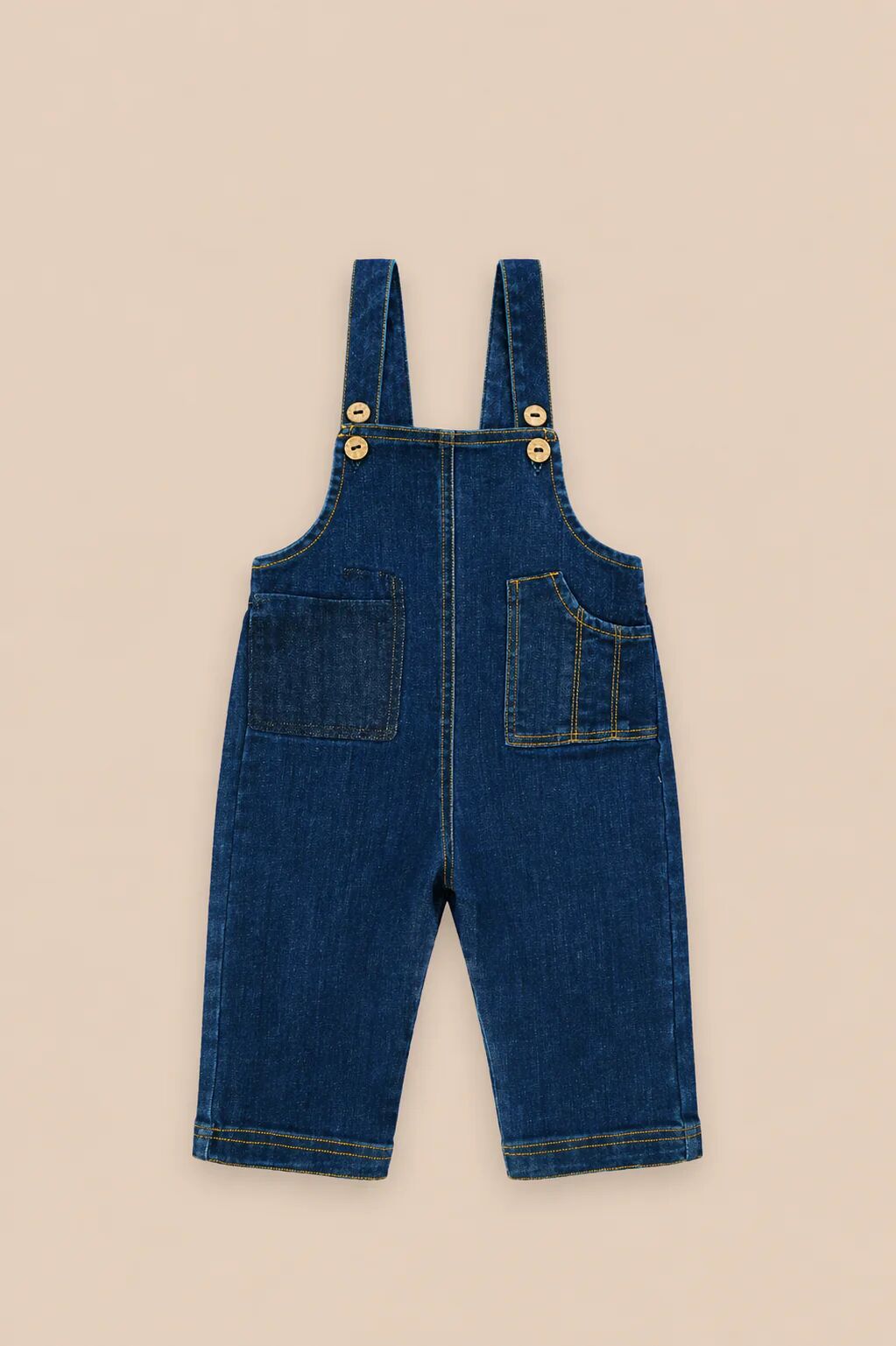Salopette Bébé En Denim – Style Intemporel Et Robuste