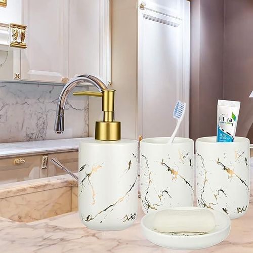 Accessoires De Salle De Bain 5 Pieces thumbnail 3