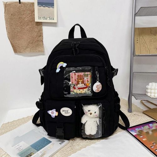 Sac À Dos Scolaire Multi-poches - Joli Sac À Dos Tendance