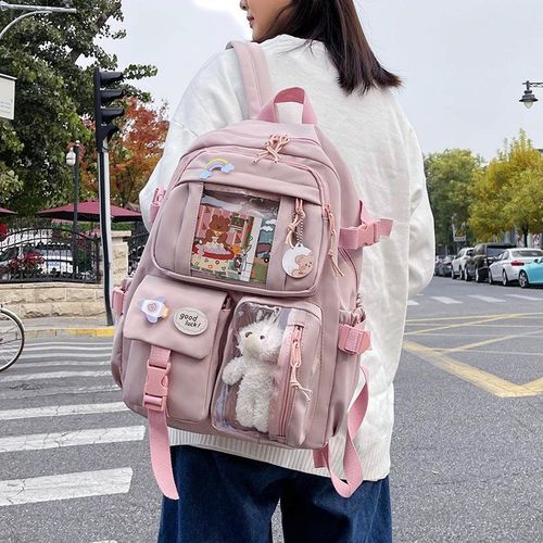 Sac À Dos Scolaire Multi-poches - Joli Sac À Dos Tendance