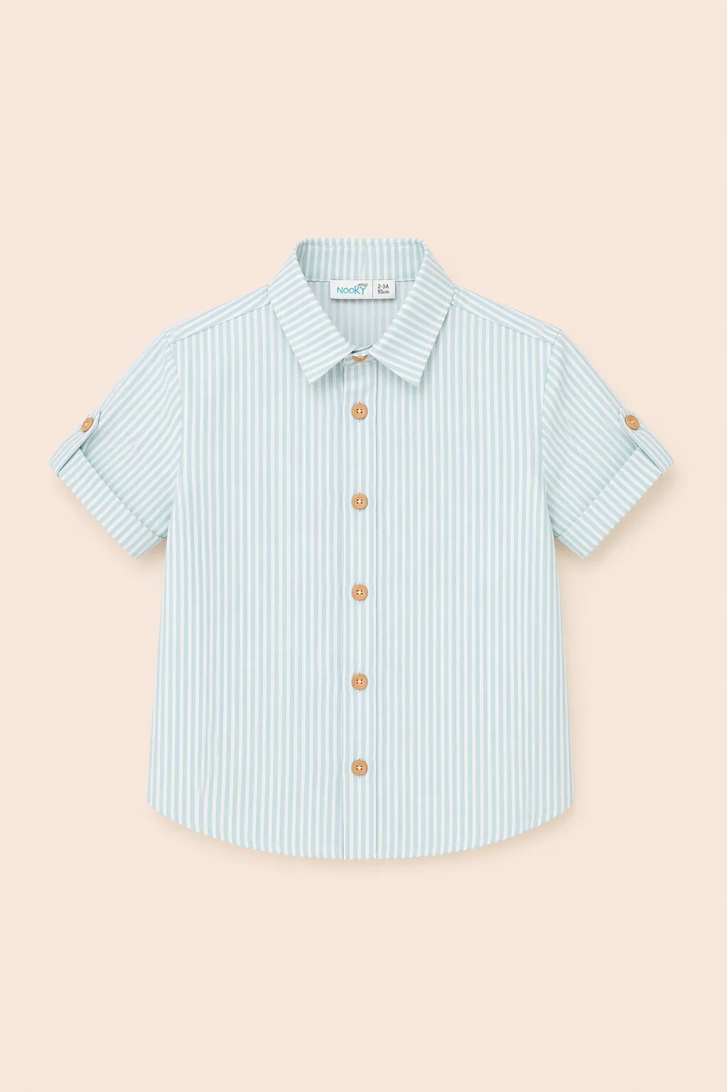 Ensemble Garçon Chemise Rayée & Short – Élégance Estivale & Confort