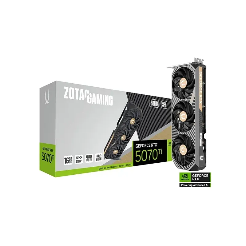 Zotac Gaming Geforce Rtx 5070 Ti Solid Sff 16gb Gddr7