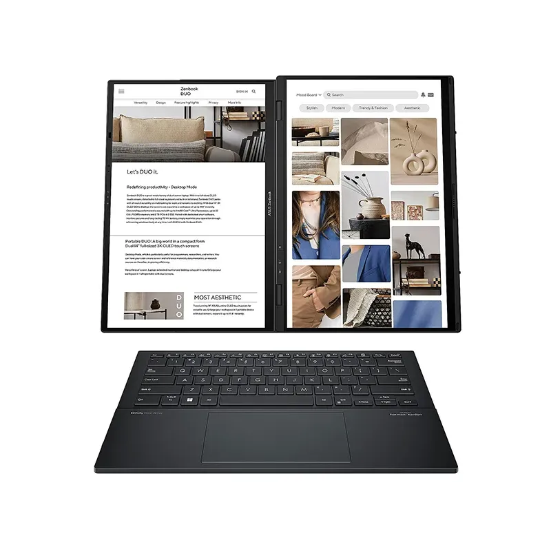 Asus Zenbook Duo Ux8406ca-pz043w Intel Ultra 9-185h/32go Ddr5/1tb Ssd/14/windows11 (90nb14x1-m003b0) thumbnail 4